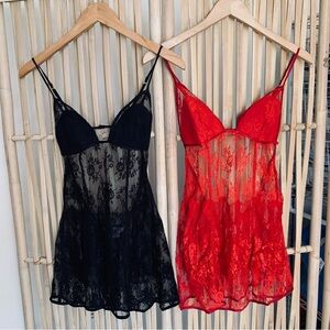 victorias secret Lace Lolita y2k babydoll